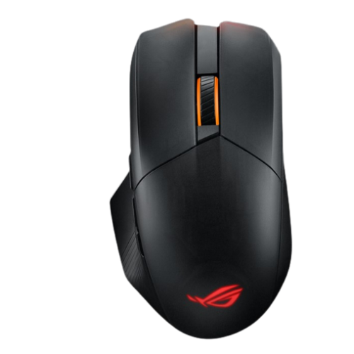 ASUS ROG Chakram X raton mano derecha RF Wireless + Bluetooth + USB Type-A Opto-mecanica 36000 DPI
