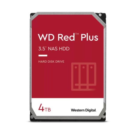 22851-Western Digital Red Plus WD40EFPX disco duro interno 3.5" 4000 GB Serial ATA III