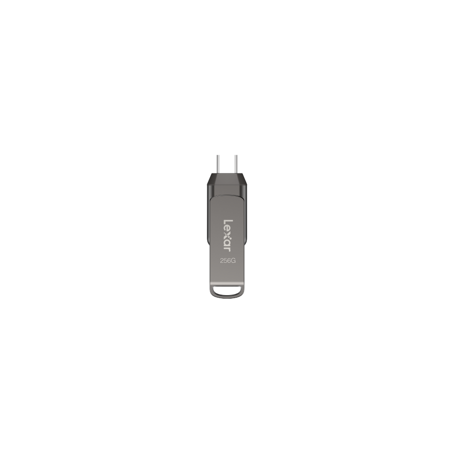 Lexar JumpDrive LJDD400256G-BNQNG unidad flash USB 256 GB USB Tipo C 3.2 Gen 1 (3.1 Gen 1) Gris