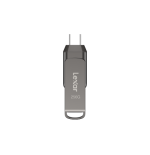 Lexar JumpDrive LJDD400256G-BNQNG unidad flash USB 256 GB USB Tipo C 3.2 Gen 1 (3.1 Gen 1) Gris