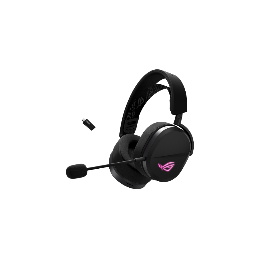 22915-ASUS ROG Pelta Auriculares Inalambrico y alambrico Diadema Juego USB Tipo C Bluetooth Negro