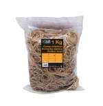 22979-BOLSA 1 KG. GOMAS ELASTICAS No 90 DE 9 CM. LARGO OFFICE CLUB 320429