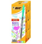 23000-CAJA 20 BOLIGRAFO CRISTAL FUN TRAZO 1,6 MM. COLORES SURTIDOS BIC 895793