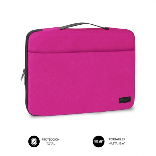 23005-SUBBLIM Funda Ordenador Elegant Laptop Sleeve 15,6" Pink