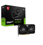 MSI GEFORCE RTX 4060 VENTUS 2X BLACK 8G OC tarjeta grafica NVIDIA 8 GB GDDR6