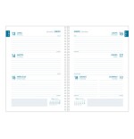 AGENDA ESCOLAR 2024-2025 TAMANO A5 TAPA CARTON FORRADO  SEMANA VISTA ELITE PRIME DOHE 51769