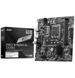 PLACA MSI PRO B760M-B DDR4,INTEL,1700,B760,2DDR4,128GB,HDMI,4SATA+1M.2,4USB3.2,GBLAN,MATX