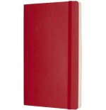 23090-LIBRETA CLASICA TAPA BLANDA ROJO ESCARLATA L (13X21CM) LISA MOLESKINE QP618F2