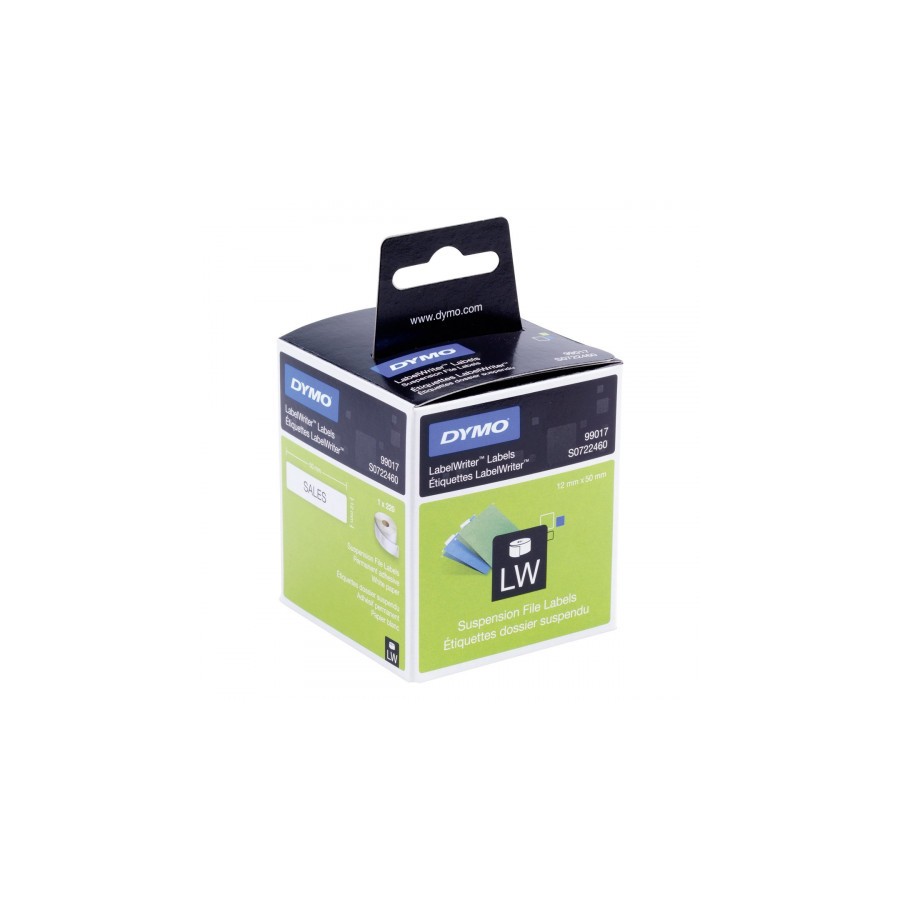 23091-ROLLO ETIQUETAS LABELWRITER 50X12MM BLANCO DYMO S0722460