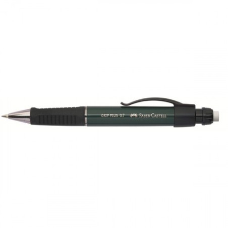 23104-PORTAMINAS GRIP PLUS 0.7MM VERDE FABER CASTELL 130700