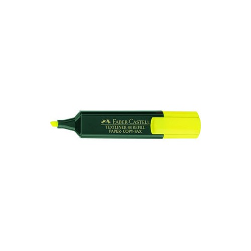 23105-MARCADOR FLUOR TEXTLINER AMARILLO FABER CASTELL 154807