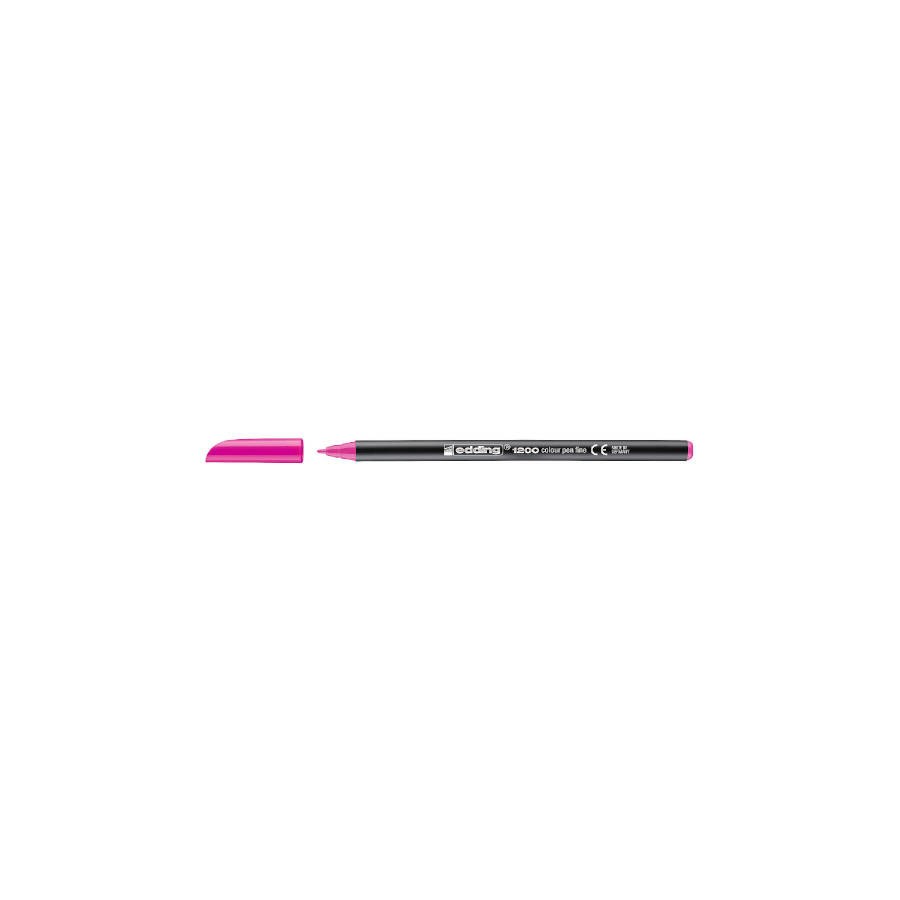 23110-ROTULADOR PUNTA FINA 1200 ROSA FLUORESCENTE EDDING 1200-69