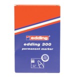 23113-MARCADOR PERMANENTE PUNTA REDONDA 1.5-3MM 300 NEGRO EDDING 300-01