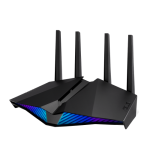 ASUS RT-AX82U router inalambrico Doble banda (2,4 GHz / 5 GHz) Gigabit Ethernet Negro