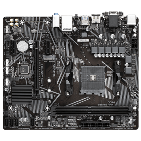 23131-Gigabyte A520M S2H placa base Zocalo AM4 Micro ATX