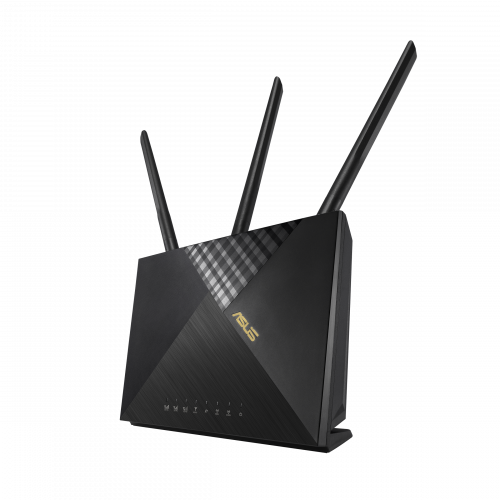 ASUS 4G-AX56 router inalambrico Gigabit Ethernet Doble banda (2,4 GHz / 5 GHz) 3G Negro