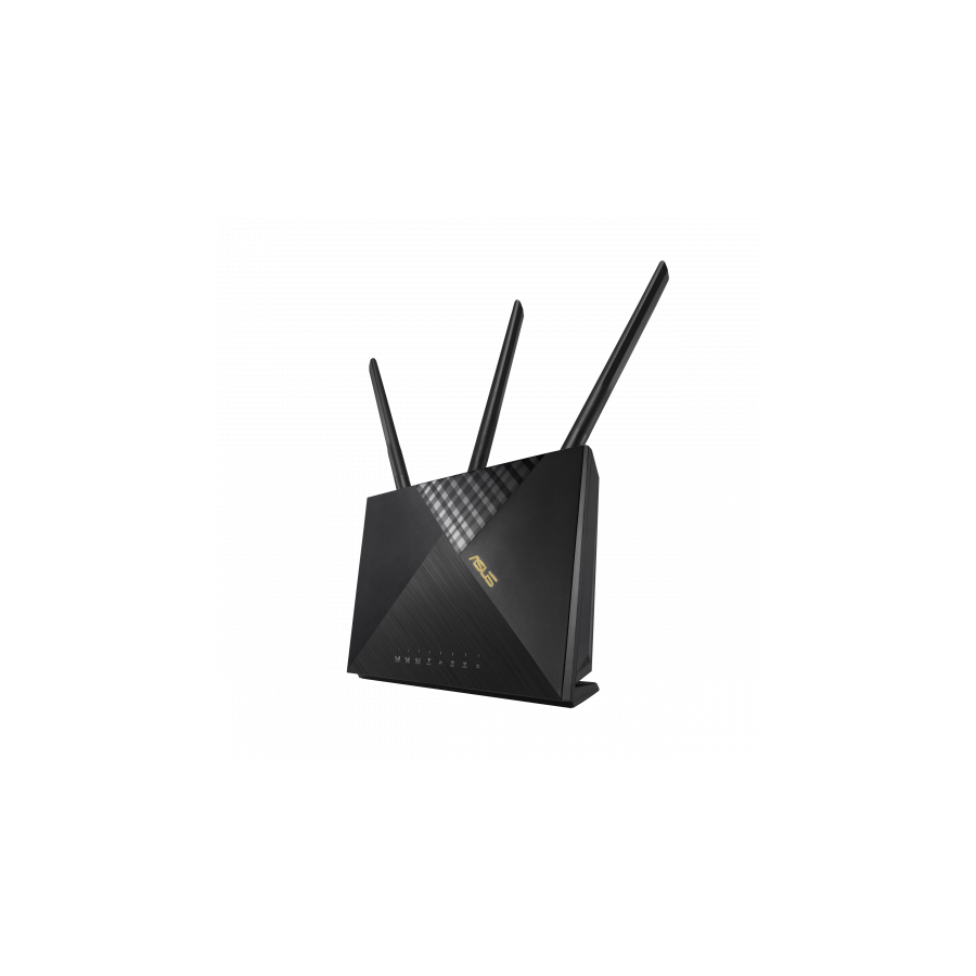 ASUS 4G-AX56 router inalambrico Gigabit Ethernet Doble banda (2,4 GHz / 5 GHz) 3G Negro