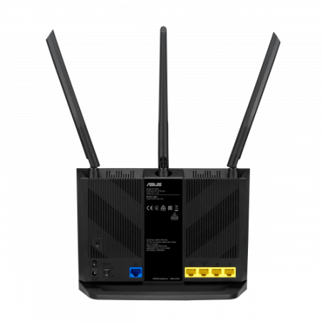 ASUS 4G-AX56 router inalambrico Gigabit Ethernet Doble banda (2,4 GHz / 5 GHz) 3G Negro
