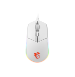 MSI CLUTCH GM11 WHITE raton Ambidextro USB tipo A Optico 5000 DPI