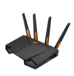23174-ASUS 90IG0790-MO3B00 router inalambrico Gigabit Ethernet Doble banda (2,4 GHz / 5 GHz) Negro, Naranja