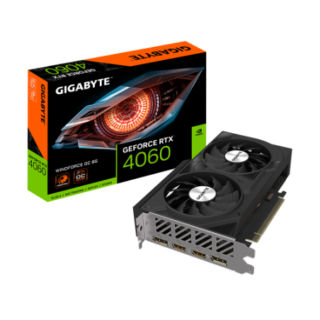 Gigabyte GeForce RTX 4060 WINDFORCE OC 8G NVIDIA 8 GB GDDR6