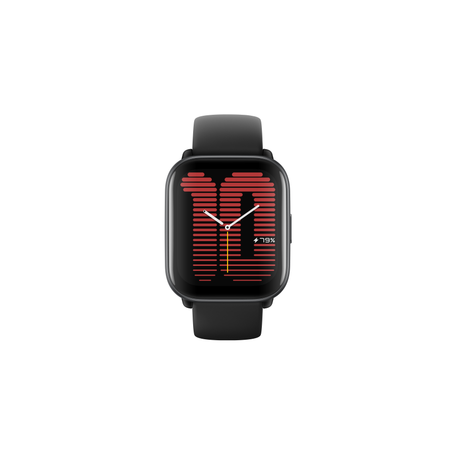 Amazfit Active 4,45 cm (1.75") AMOLED Digital 390 x 450 Pixeles Pantalla tactil Negro GPS (satelite)