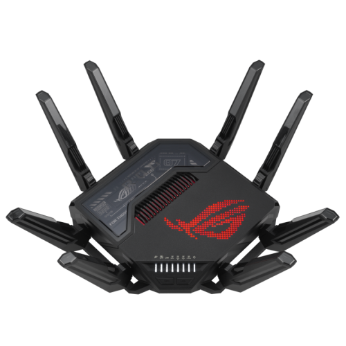 ASUS ROG Rapture GT-BE98 router inalambrico 10 Gigabit Ethernet Quad-band (2.4 GHz / 5 GHz-1 / 5 GHz-2 / 6 GHz) Negro