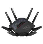 ASUS ROG Rapture GT-BE98 router inalambrico 10 Gigabit Ethernet Quad-band (2.4 GHz / 5 GHz-1 / 5 GHz-2 / 6 GHz) Negro