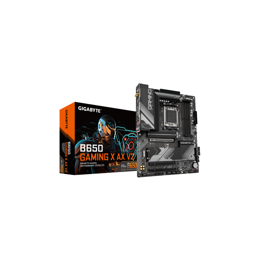 23277-Gigabyte B650 GAMING X AX V2 placa base AMD B650 Zocalo AM5 ATX