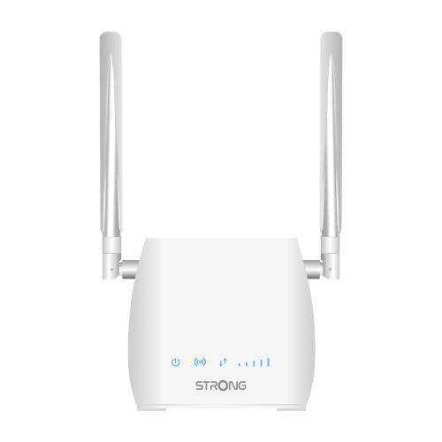 23285-Strong 300M router inalambrico Ethernet rapido Banda unica (2,4 GHz) 4G Blanco