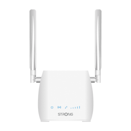 23285-Strong 300M router inalambrico Ethernet rapido Banda unica (2,4 GHz) 4G Blanco