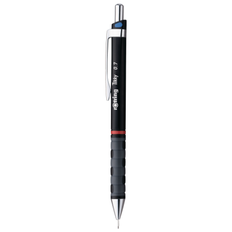 23329-PORTAMINAS TIKKY RD NEGRO CC 0,7MM ROTRING 1904696