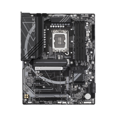 23338-GIGABYTE Z790 EAGLE Placa base - Compatible con procesadores Intel Core de 14a generacion, VRM de 12+1+1 fases, ha