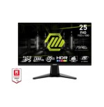 MSI MONITOR MAG 255XF. 24.5" IPS PLANO. 1920X1080 . 300HZ. NEGRO