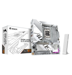 23346-GIGABYTE B850M AORUS ELITE WIFI6E ICE Placa Base - Procesadores AMD Ryzen Serie 9000, 12+2+1 fases VRM digitales,