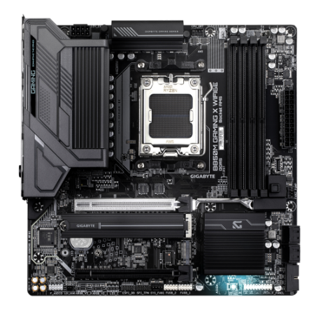 GIGABYTE B850M GAMING X WIFI6E Placa Base - Procesadores AMD Ryzen Serie 9000, VRM Digital 10+2+2 fases, hasta 8200MHz DDR5 (OC)