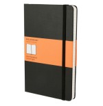 23366-LIBRETA CLASICA TAPA DURA NEGRA L (13X21CM) RAYAS MOLESKINE QP060