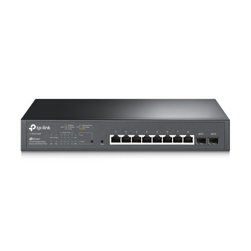 23378-TP-LINK TL-SG2210MP switch Gigabit Ethernet (10/100/1000) Negro Energia sobre Ethernet (PoE)