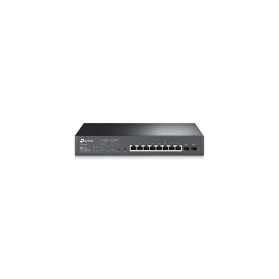 23378-TP-LINK TL-SG2210MP switch Gigabit Ethernet (10/100/1000) Negro Energia sobre Ethernet (PoE)