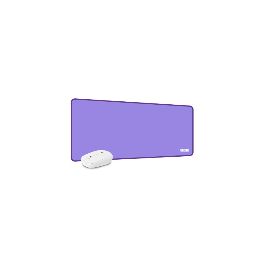 23428-SUBBLIM Alfombrilla con Raton Harmony Pack Mousepad XL + Wireless Mouse Purple