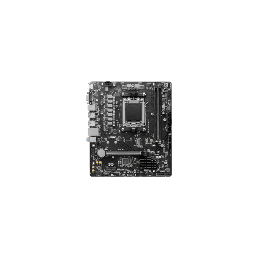 MSI PRO A620M-E placa base AMD A620 Zocalo AM5 mini-ATX