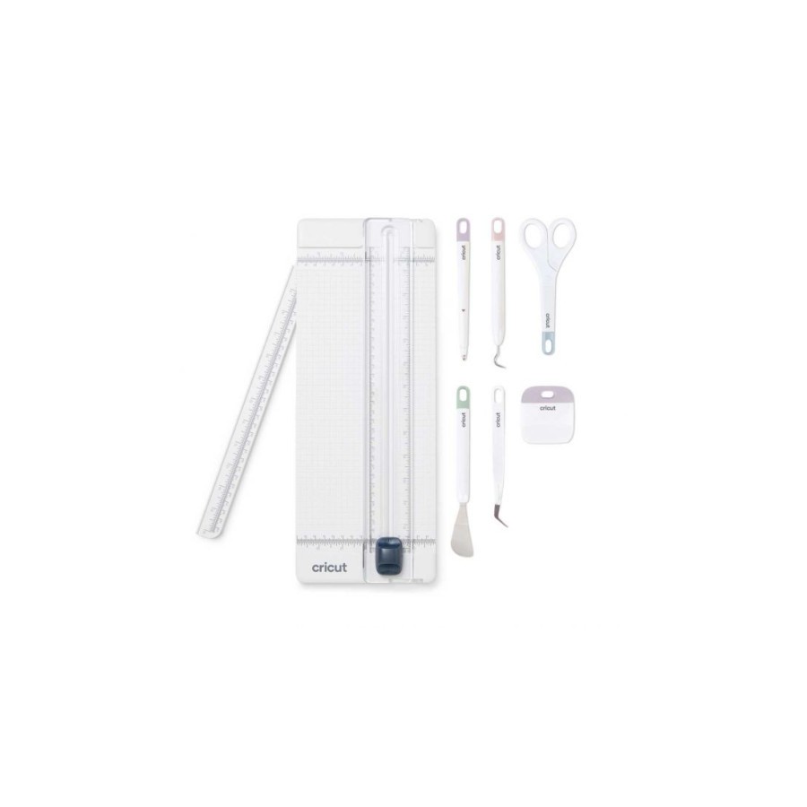 Cricut Essential Tool Set Juego de herramientas esenciales Blanco 7 pieza(s)