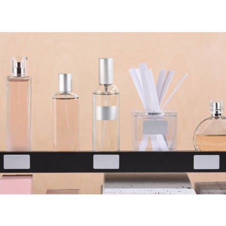 2392-KIT 10 HOJAS ETIQUETAS SATINADAS PLATEADAS, 36 MM DIAMETRO, 36X21MM, 36X27MM, 44X16MM, 45X21MM TICO SL4-mix-10