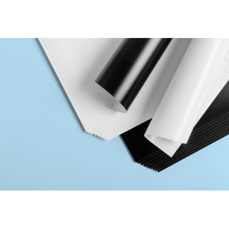 Cricut 2004329 vinilo adhesivo Desmontable Negro, Blanco