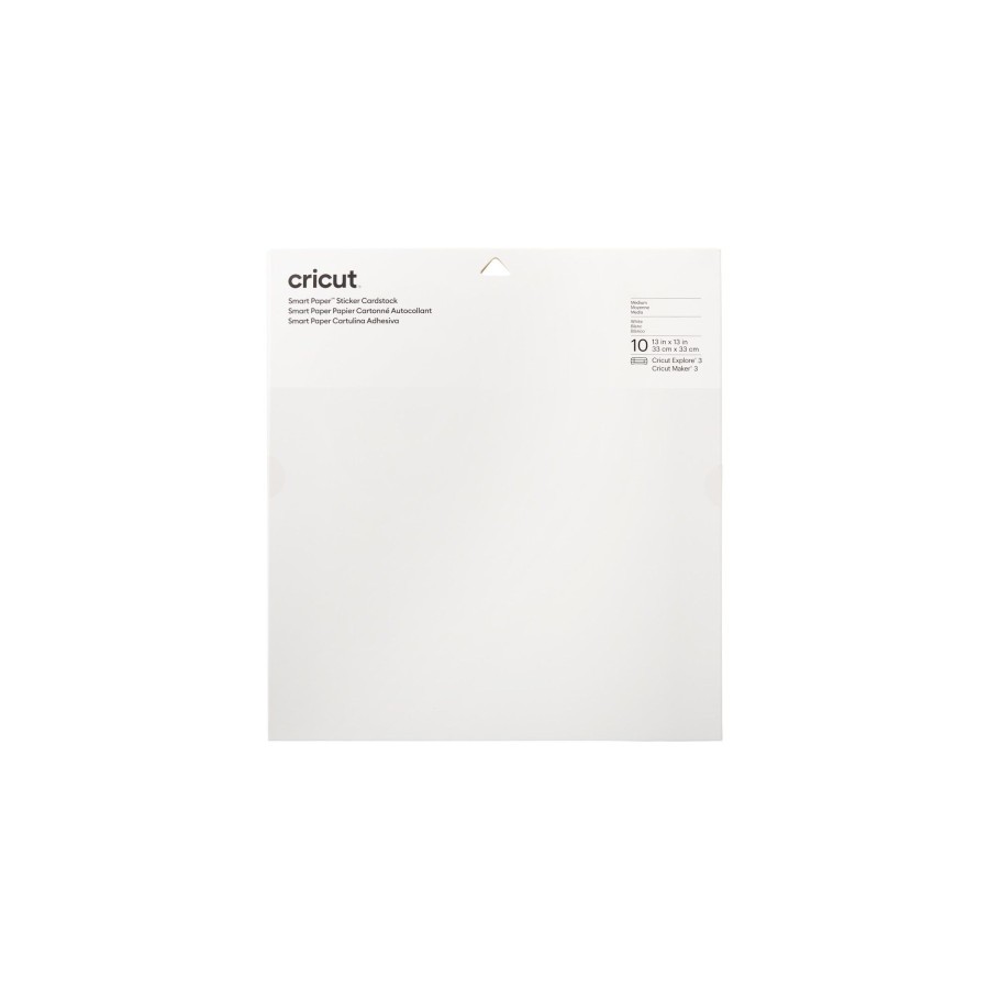 Cricut Smart Paper Bloc de hojas de papel para bellas artes 10 hojas