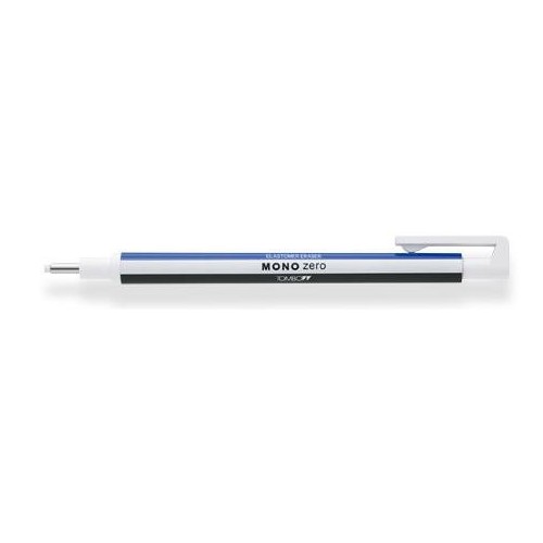 2409-BORRADOR DE PRECISION PUNTA REDONDA 2,3 MM. CUERPO BLANCO/AZUL/NEGRO TOMBOW EH-KUR