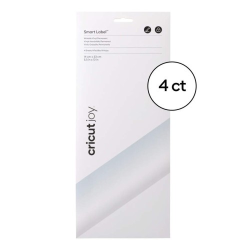Cricut Smart Label etiqueta autoadhesiva Permanente Transparente 4 pieza(s)