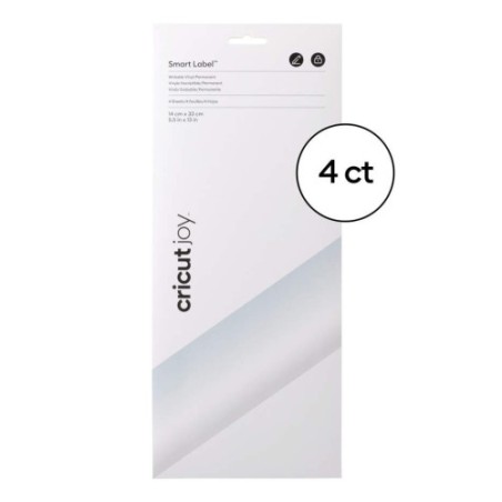 Cricut Smart Label etiqueta autoadhesiva Permanente Transparente 4 pieza(s)