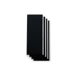 Cricut 2010002 etiqueta autoadhesiva Permanente Negro 4 pieza(s)