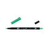2424-ROTULADOR DOBLE PUNTA PINCEL COLOR GREEN TOMBOW ABT-296